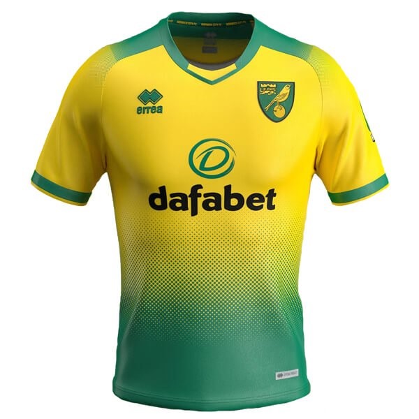 Tailandia Camiseta Norwich City errea Primera equipación 2019-2020 Verde